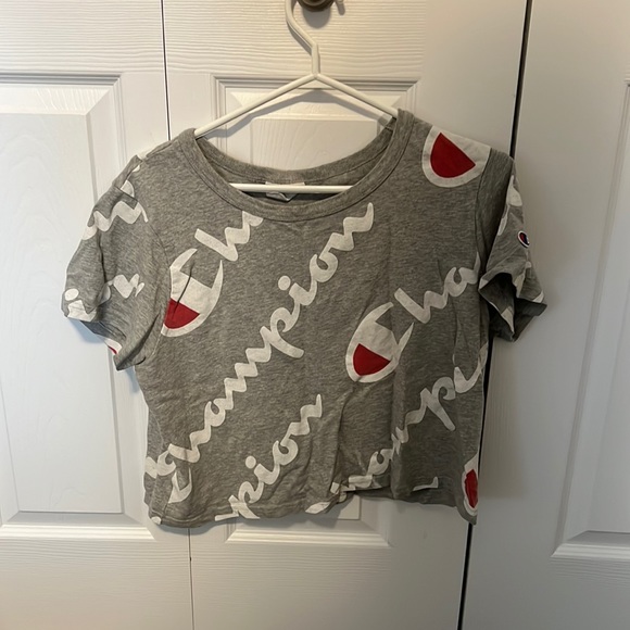 Champion cropped t-shirt - Picture 1 of 3